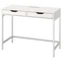 IKEA ALEX АЛЕКС, письменный стол, белый, 100x48 см 104.735.55 фото thumb №1