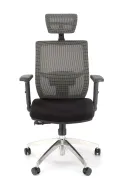 Крісло комп'ютерне HALMAR ADMIRAL сірий/ чорний фото thumb №9