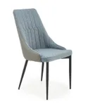 Кухонний стілець HALMAR K448 світло-сірий/синій фото thumb №1