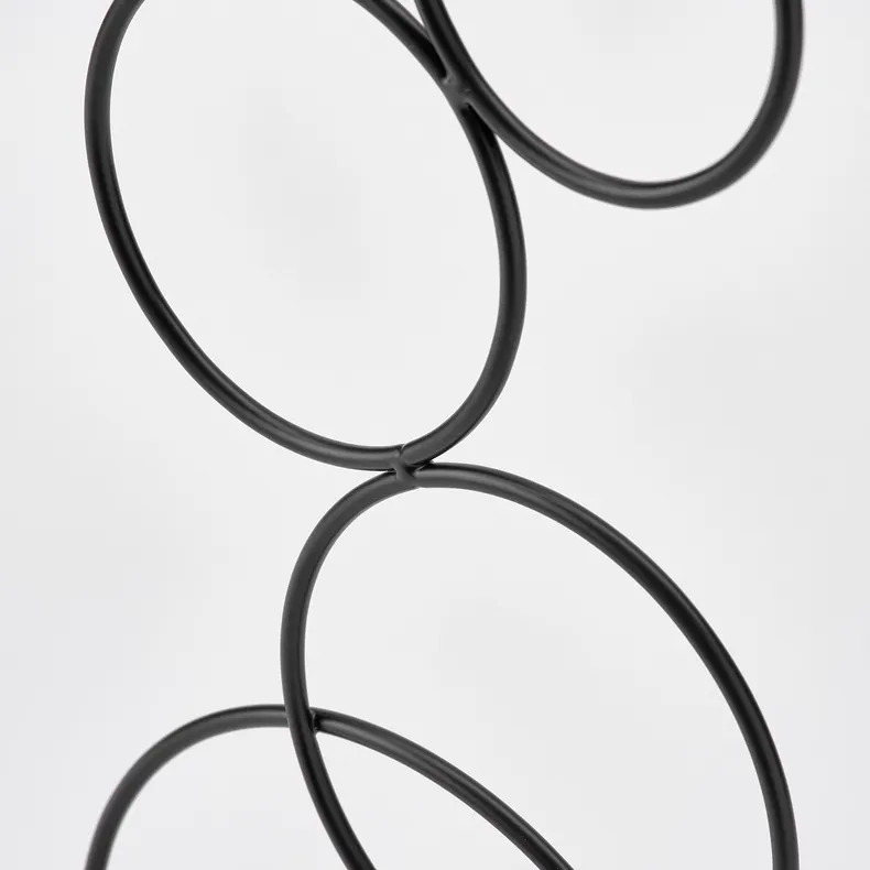 IKEA KASKADPIL КАСКАДПИЛ, опора для растения, внутренний / наружный черный, 16x50 см 905.613.17 фото №4