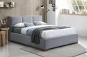 Ліжко двоспальне оксамитове SIGNAL MAISON, 160x200 см Bluvel 14 - сірий фото thumb №4