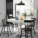 IKEA INGATORP ИНГАТОРП, раздвижной стол, белый, 90 / 125 см 304.917.75 фото thumb №2