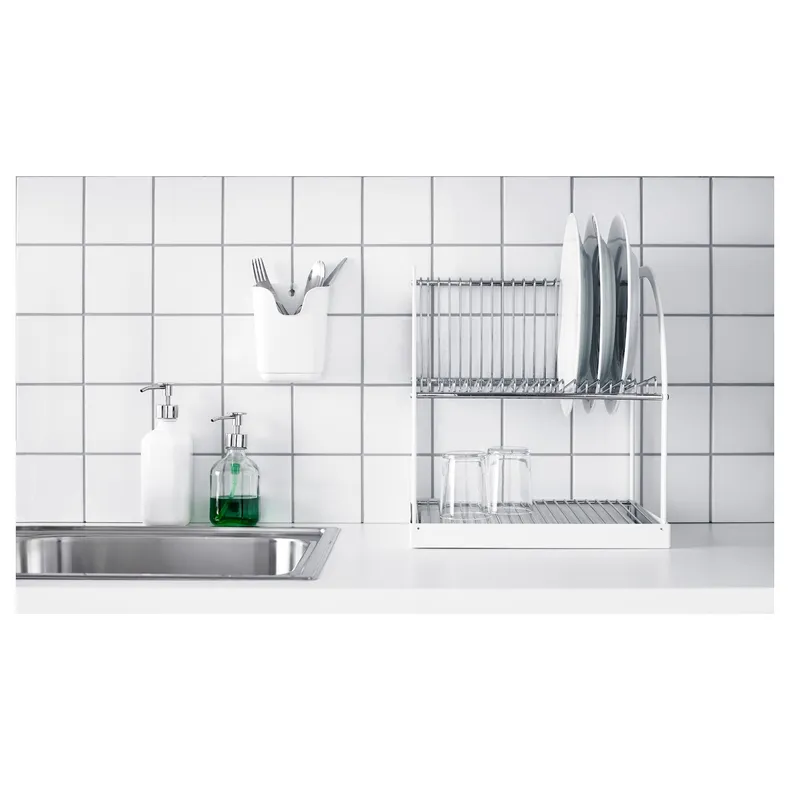 IKEA BESTÅENDE БЕСТОЕНДЕ, дозатор для мийного засобу, прозоре скло, 320 мл 204.893.82 фото №3