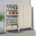 IKEA KOLBJÖRN КОЛЬБЙОРН, стелаж із шафою, бежевий, 171x37x161 см 092.916.22 фото thumb №3