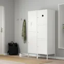 IKEA HÄLLAN ХЭЛЛАН, комбинацияация для хранения с дверцами, белый, 90x47x167 см фото thumb №3