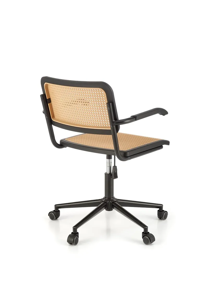 Кресло офисное вращающееся HALMAR INCAS, коричневый/черный фото №7