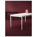 IKEA DANDERYD ДАНДЕРЮД, стіл обідній, білий, 130x80 см 405.687.26 фото thumb №2