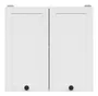 BRW Кухонный верхний шкаф Junona Line 80 см двухдверный белый, белый G2D/80/57-BI/BI фото