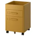 IKEA IDÅSEN ИДОСЕН, тумба с ящиками на колесах, золотисто-коричневый, 42x61 см 503.979.13 фото thumb №1