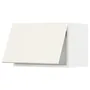 IKEA METOD МЕТОД, навісна шафа з нат мех відкривання, білий / ВАЛЛЬСТЕНА білий, 60x40 см 595.072.76 фото