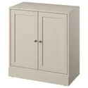 IKEA HAVSTA ХАВСТА, шафа з цоколем, сірий бежевий, 81x47x89 см 805.292.38 фото thumb №1