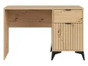 Письмовий стіл BRW Lamea 120 см з дверцятами та шухлядою дуб артизан BIU1D1S-DASN фото thumb №2