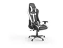 BRW Velo, игровое кресло черно-белое, белый/черный OBR_GAM_VELO-CZARNO/BIALY фото