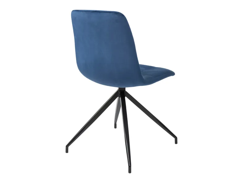 BRW Кресло с обивкой Macho темно-синий велюр SJ80_49-GRANAT фото №4