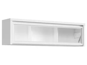 BRW Подвесной шкаф Kaspian 144 см с дверцами белый, белый/матовый белый SFW1W/140-BI/BIM фото