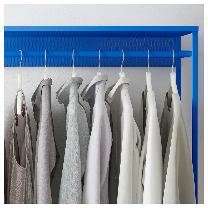 IKEA PLATSA ПЛАТСА, открытый модуль для одежды, голубой, 80x40x120 см 605.596.41 фото №2