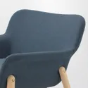 IKEA VEDBO ВЕДБУ, крісло, Синій. 805.522.19 фото thumb №4