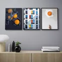 IKEA BILD БІЛЬД, постер, апельсини в сітці, 30x40 см 705.549.40 фото thumb №2