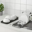 IKEA LILLHAVET ЛИЛЛЬХАВЕТ, подставка для посуды, антрацит 804.612.76 фото thumb №3