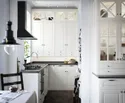 IKEA BODBYN БУДБИН, фронт панель для посудом машины, белый с оттенком, 45x80 см 802.915.52 фото thumb №3