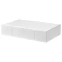 IKEA SKUBB СКУББ, коробка для зберігання, білий, 93x55x19 см 702.903.60 фото thumb №1