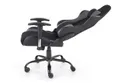 Крісло комп'ютерне офісне обертове HALMAR DRAKE, чорний / сірий фото thumb №4