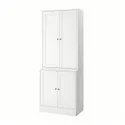 IKEA HAVSTA ХАВСТА, комбинация для хранения с дверцами, белый, 81x47x212 см 595.347.55 фото thumb №1