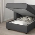 IKEA VIMLE ВІМЛЕ, 3-місний диван із кушеткою, ХАЛЛАРП сірий 593.991.30 фото thumb №4