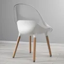 IKEA BALTSAR БАЛЬТСАР, стілець, білий 505.321.43 фото thumb №2