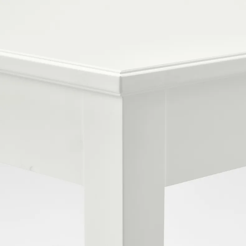IKEA IDANÄS ІДАНЕС / SKOGSBO СКОГСБУ, стіл+2 стільці, білий / темно-коричневий, 51 / 86x96 см 295.151.12 фото №3