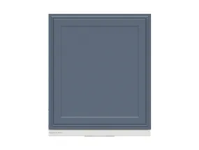 BRW Верхний кухонный шкаф Verdi 60 см с вытяжкой левый мистик матовый, черный/матовый FL_GOO_60/68_L_VDB-CA/MIM/BI фото