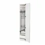 IKEA METOD МЕТОД / MAXIMERA МАКСІМЕРА, висока шафа із приладд д / прибирання, білий / стенсундський білий, 40x60x200 см 294.093.38 фото