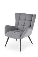 Мягкое кресло HALMAR BYRON, серый фото thumb №1