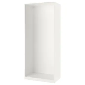 IKEA PAX ПАКС, каркас гардероба, білий, 100x58x236 см 502.145.60 фото
