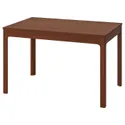 IKEA EKEDALEN ЕКЕДАЛЕН, розкладний стіл, коричневий, 120 / 180x80 см 303.408.09 фото thumb №1