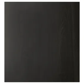 IKEA LAPPVIKEN ЛАППВИКЕН, дверь, черно-коричневый, 60x64 см 802.916.70 фото