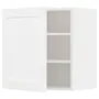 IKEA METOD МЕТОД, шафа навісна із полицями, білий Енкопінг / білий імітація дерева, 60x60 см 994.734.58 фото