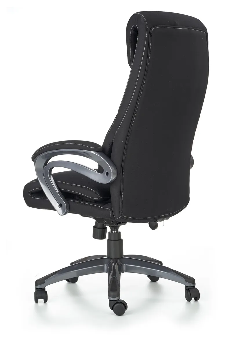 Крісло комп'ютерне офісне обертове HALMAR SIDNEY чорний фото №3