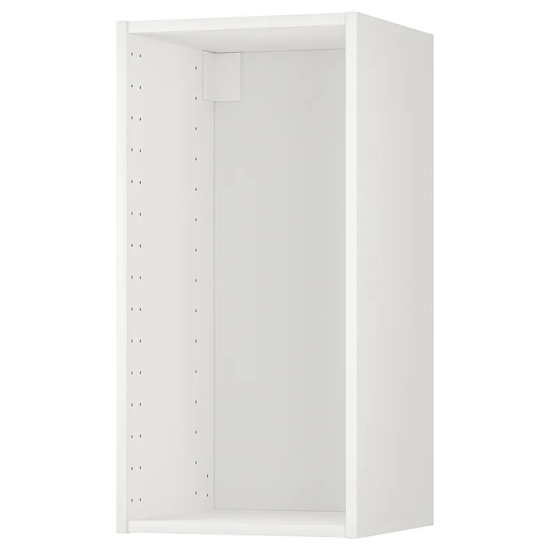IKEA METOD МЕТОД, каркас навесного шкафа, белый, 40x37x80 см 702.055.31 фото №1