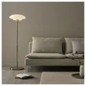 IKEA TÄLLBYN ТЭЛЛЬБЮН, светильник напольный, никель / опаловое белое стекло, 135 см 404.377.40 фото thumb №3