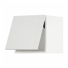 IKEA METOD МЕТОД, шафа навісна, горизонтальна, білий / стенсундський білий, 40x40 см 394.092.48 фото