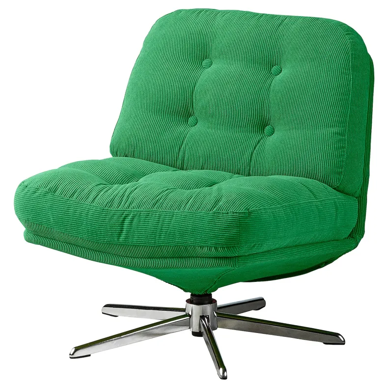 IKEA DYVLINGE ДЮВЛІНГЕ, крісло обертове, Келінг зелена 605.551.53 фото №1