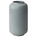 IKEA STILREN СТІЛЬРЕН, ваза, сірий, 22 см 505.714.03 фото thumb №1
