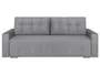 BRW Тримісний диван-ліжко Angie з ящиком для зберігання велюровий сірий, Fancy 90 Grey SO3-ANGIE-LX_3DL-G2_B8517B фото