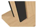 BRW Стіл розкладний BRW ZALDER, 120-160х68 см, дуб артизан/чорний ARTISAN/CZARNY фото thumb №5
