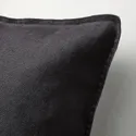 IKEA DYTÅG ДЮТОГ, чохол на подушку, чорний, 50x50 см 805.170.37 фото thumb №2
