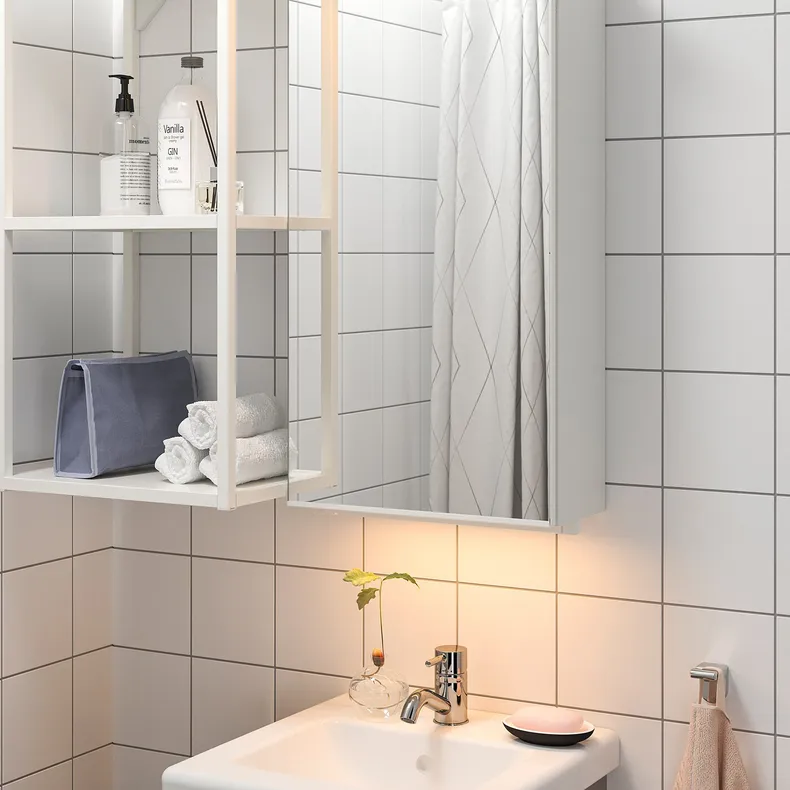 IKEA SILVERGLANS СІЛЬВЕРГЛАНС, LED підсвітка для ванної, білий може бути затемнений, 40 см 705.286.68 фото №4