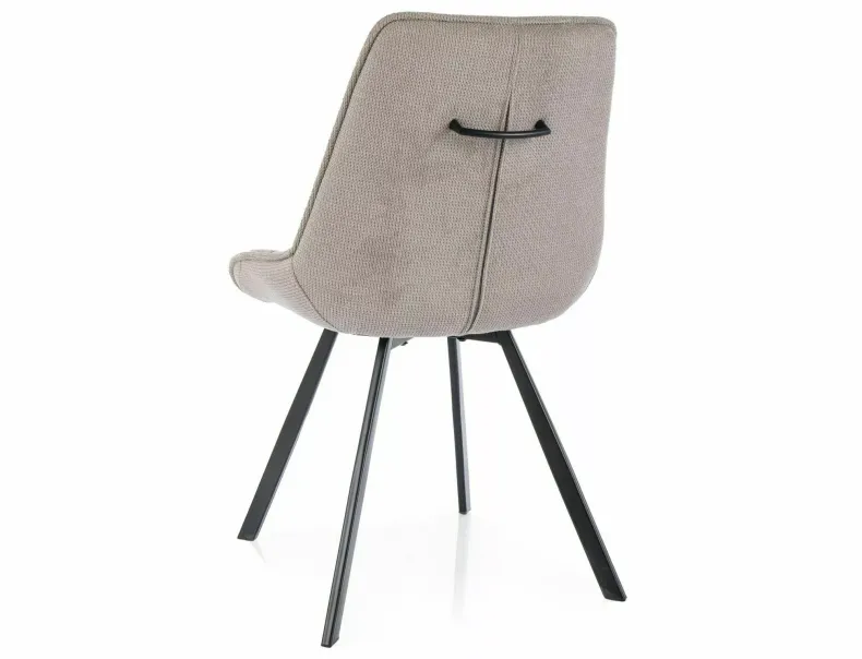 Кухонний стілець SIGNAL Corso Vardo, тканина: бежевий фото №2