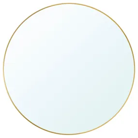 IKEA LINDBYN ЛИНДБЮН, зеркало, золотой цвет, 80 см 804.855.69 фото