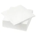 IKEA FANTASTISK ФАНТАСТИСК, салфетка бумажная, белый, 24x24 см 101.012.73 фото thumb №1